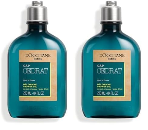 LOccitane Cap Cedrat Shower Gel 250Ml (Pack Of 2)