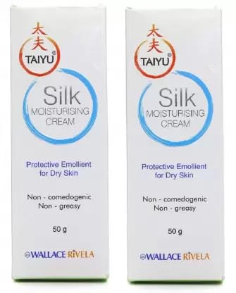 Brsd Taiyu Silk Moisturising Cream For Dry Skin 50G - (Pack Of 2)