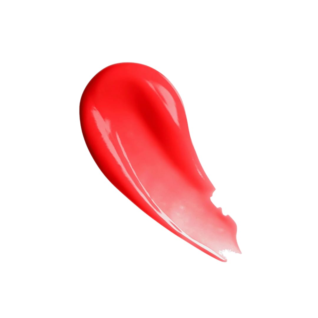Rodial Plumping Collagen Lip Oil Cherry 0.13Fl.Oz, Vegan Collagen-Infused Lip Oil With Macadamia And Jojoba Oil, Deep Hydration