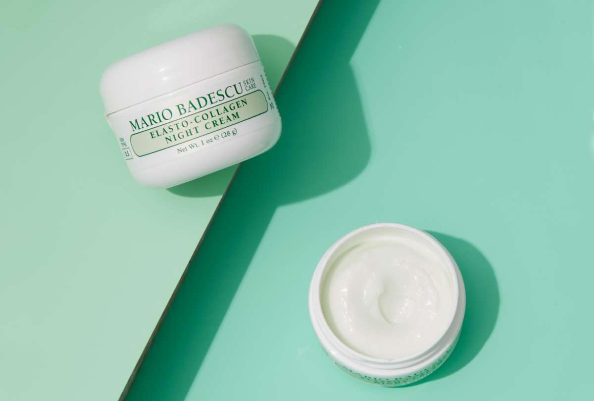 Mario Badescu Elasto-Collagen Night Cream, Anti Aging Collagen Cream for Dry or Sensitive Skin, Facial Skin Care Infused with Vi