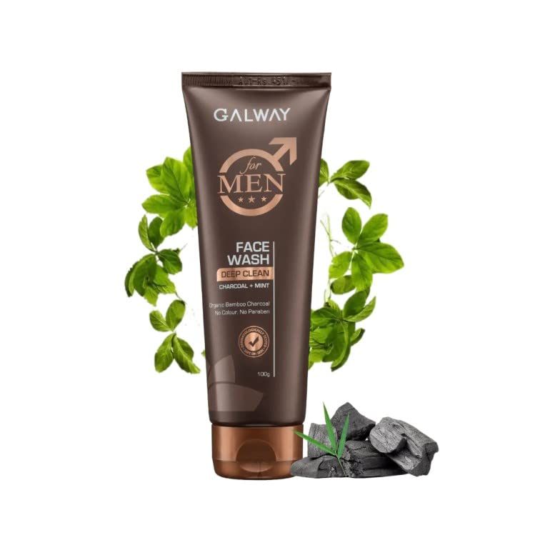 MenS Charcoal Facewash,100G | All Skin Types