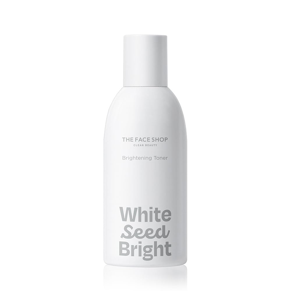 The Face Shop White Seed Brightening Face Toner With Niacinamide & Vitamin B | For Dark Spots, Dullness & Acne Scars | Suitable 