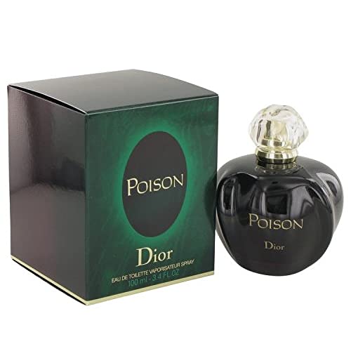 Christian Dior Womens Poison Eau De Toilette Spray, 3.4 Fl. Oz.