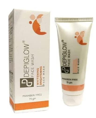 Breemetic Depiglow Face Wash For Skin Whitening And Brightening | Paraben Free (70G)