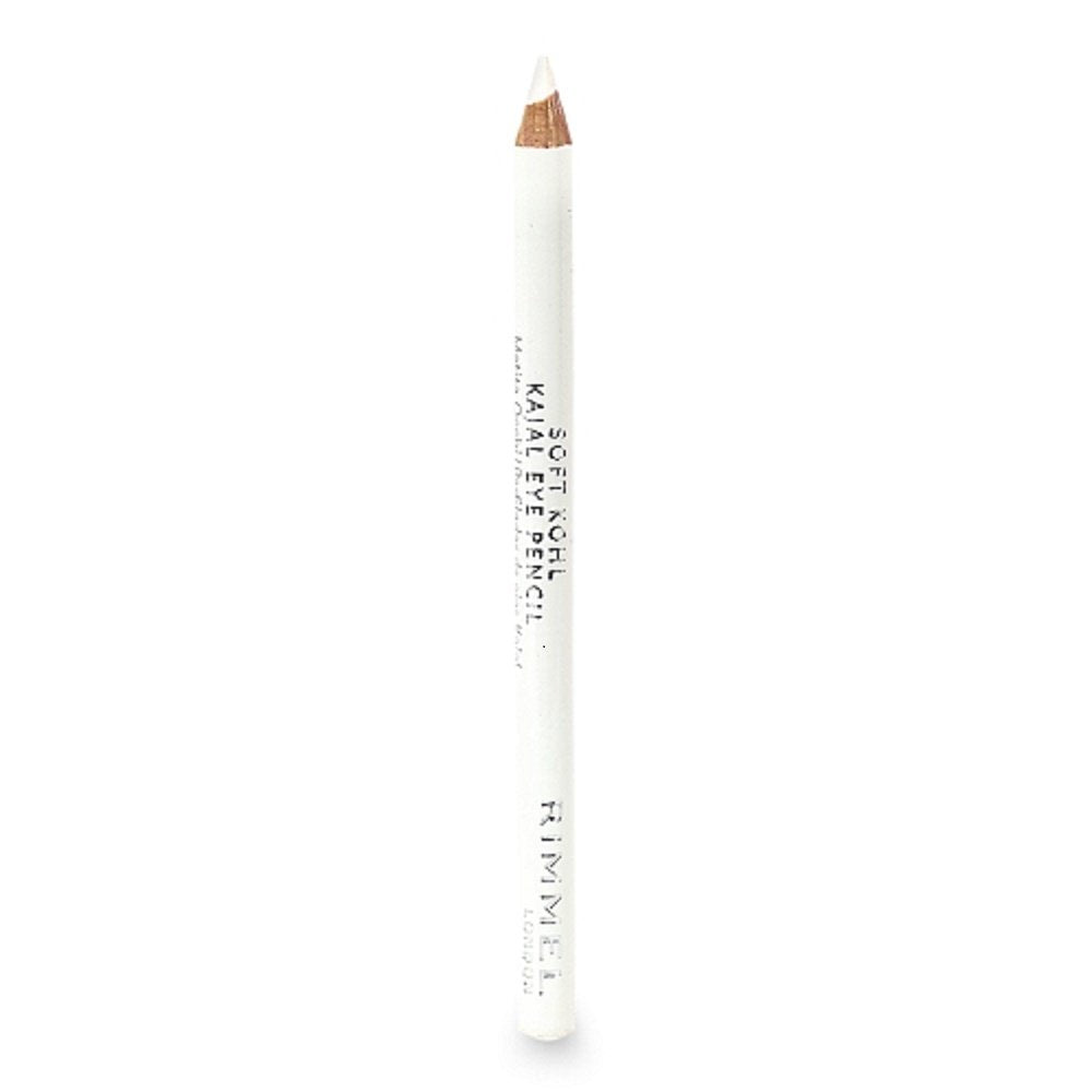 Rimmel Soft Kohl Kajal Eye Pencil, Pure White 0.04 Oz (Pack Of 2)