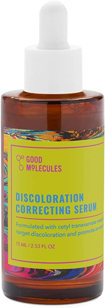Good Molecules Discoloration Correcting Serum - Tranexamic Acid Ester Salt And Niacinamide For Dark Spots, Sun Damage, And Age S
