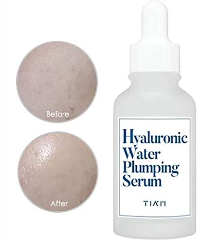 TIAM Hyaluronic Water Plumping Serum, Hyaluronic Acid Serum for Face with Panthenol, Hydrating, Moisturizing, Plumping Fine Line