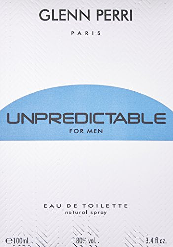 Unpredictable By Glenn Perri Eau De Toilette Spray 34 Oz  100 Ml For Men