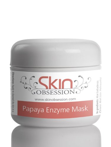 Skin Obsession Papaya Enzyme Mask & Peel - Gentle Exfoliant, 1 Fl Oz, Model PEM01