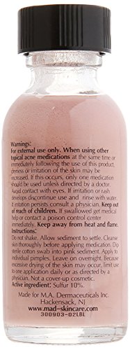 M.A.D Skincare Acne Drying Lotion - Intensive Overnight Spot Treatment