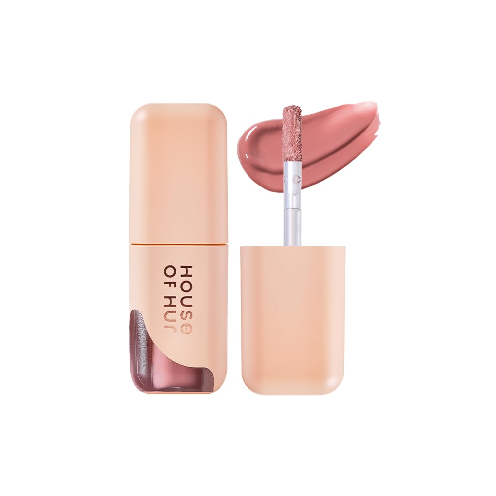 House of Hur Glowy Ampoule Tint with Honey & Vitamins | Hydrating & Vibrant Lip Color (4 Colors) (Ginger)