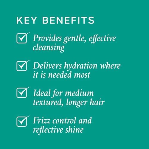 PHILIP KINGSLEY Moisture Balancing Combination Shampoo Hydrating for Dry Oily Hair, Hydration Anti-Frizz Anti-Oxidant Shampoo Ge