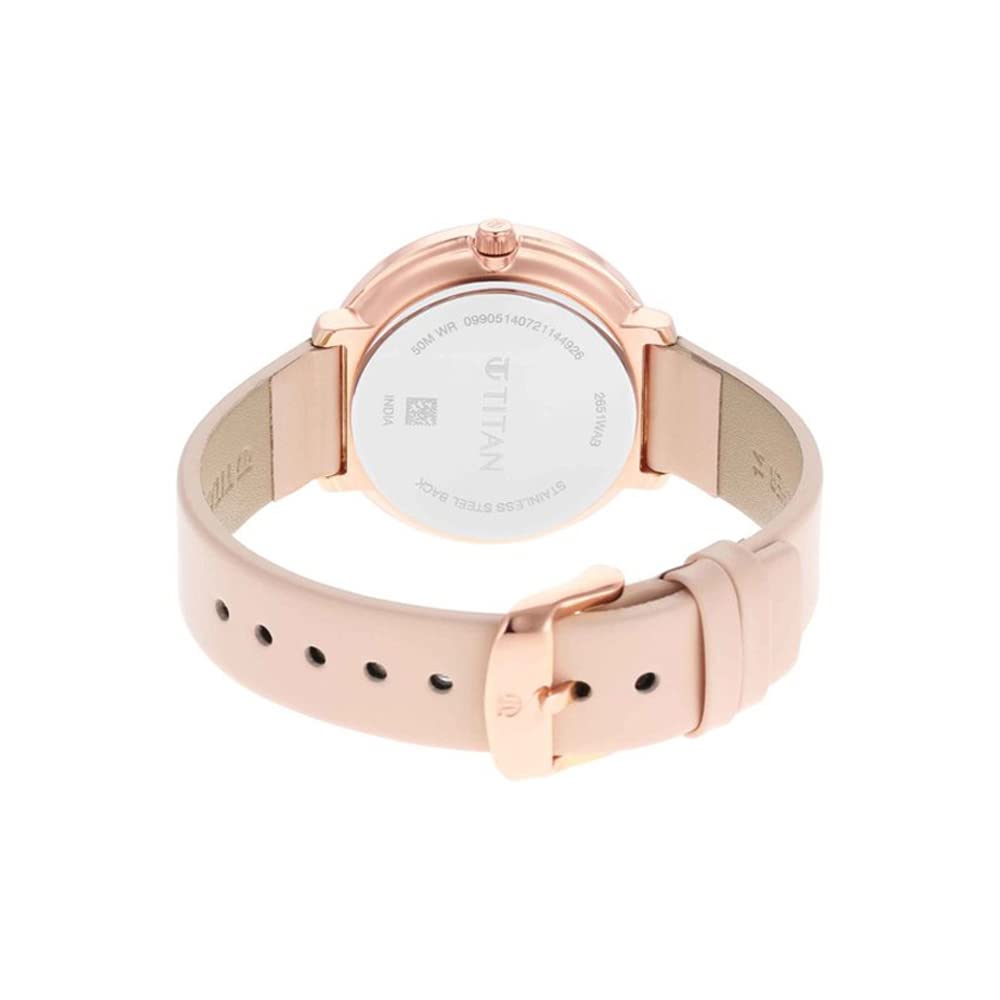 Titan Viva Analog Silver Dial Womens Watch 2622WM01/NN2622WM01/NP2622WM01