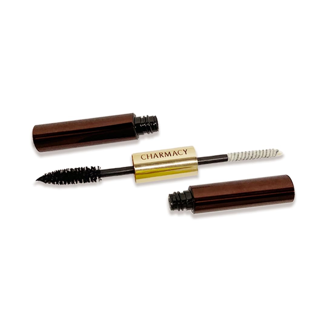 Charmacy Milano True Or False Mascara 8G Intense (Black) - 8 G, Volumizing, Lengthening, Buildable Mascara, Clump Free, Vegan, C