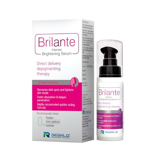 Regaliz Brilante Intense Brightening Serum | Advanced Dark Spot & Hyperpigmentation Treatment | Evens Skin Tone, Reduces Acne Sc