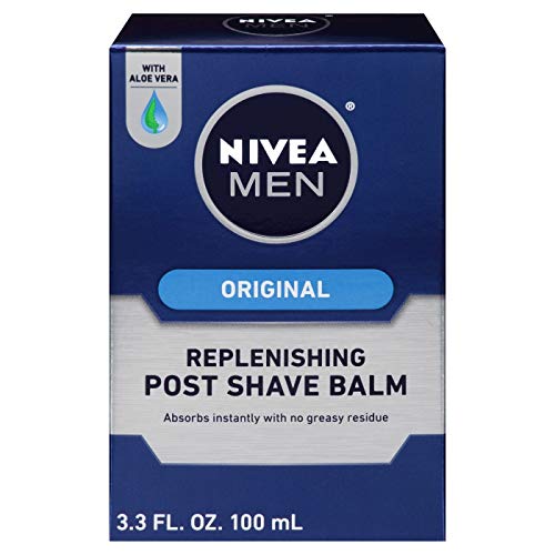 NIVEA Men Protect & Care After Shave Balm, 3.3 Ounce - Moisturizing & Soothing, Pack of 3