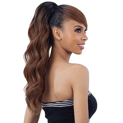 LOOSE DEEP SWOOP SIDE BANG (OT30) - Freetress Equal Synthetic Drawstring Bang & Ponytail
