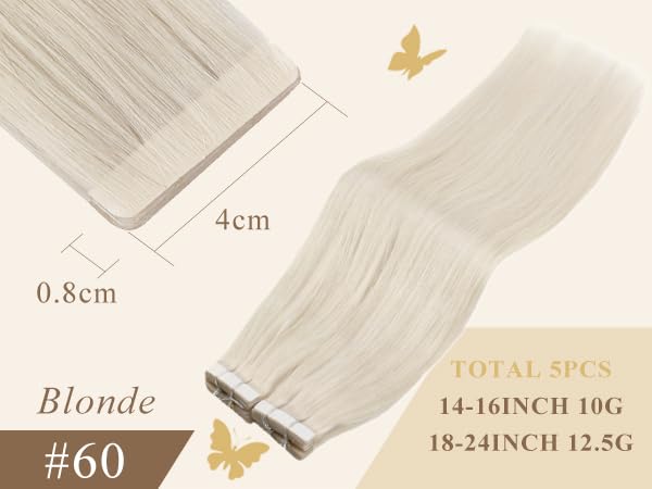 Sunny Blonde Clip In Hair Extensions Short Clip In Extensions Real Human Hair Platinum Blonde Human Hair Clip In Extensions For