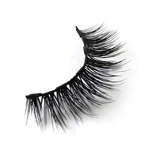 Faux Mink Magnetic Eyelashes Diva Lash, Single Lash For Use With Magnetic Eyeliner, 5 Magnet False Eyelashes Magnetic Lashes (La