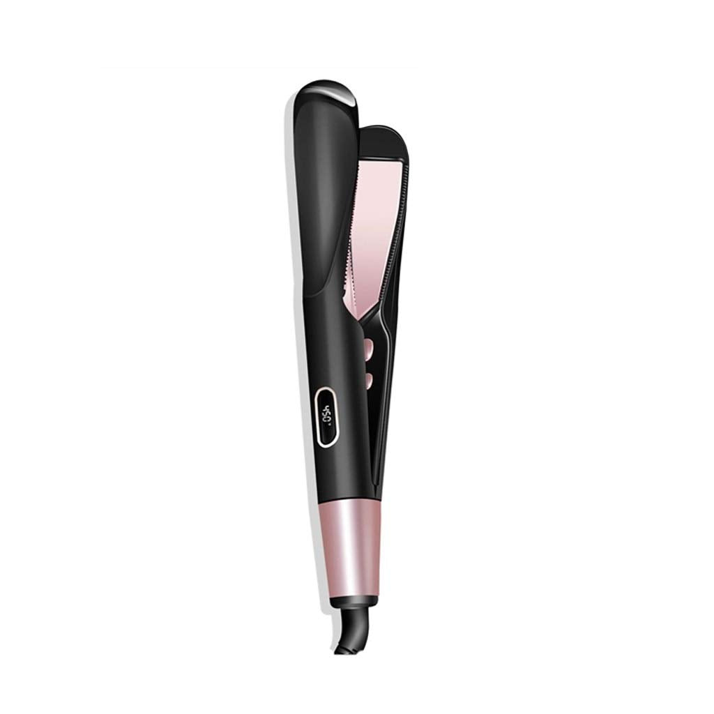 QOPCBCGN Hair Straightener Curling Iron 2 in 1 Tourmaline Ceramic Twisted Flat Straightening Irons S6606 Perming&Straight