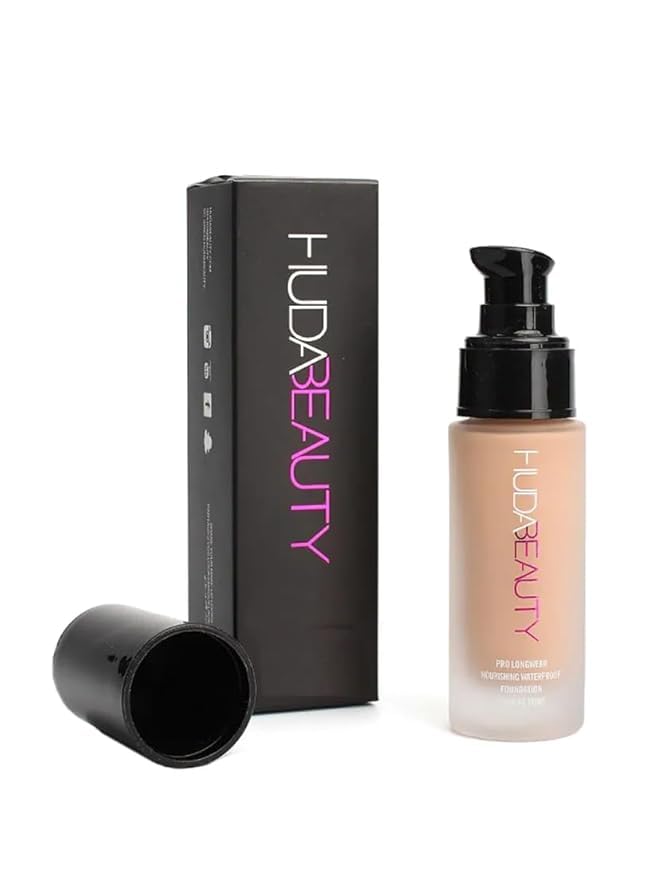 Cheenny Huda Professional Waterproof OilFree Longlasting Liquid 24Hour ColourTrue Full Coverage Foundation For All Skins Matt