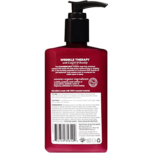 Avalon Organics Coq10 Facial Cleansing Milk - 8.5 Fl Oz (Pack Of 2)
