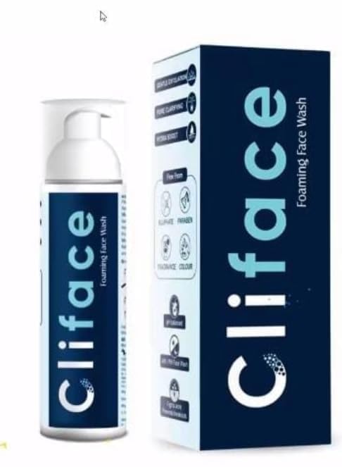Cliface Foaming Face Wash  60Ml | Gentle Daily Cleanser