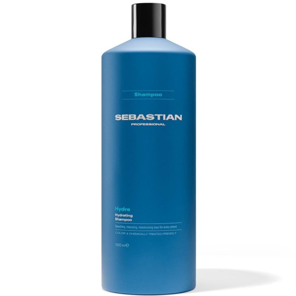 Sebastian Professional Hydre Hydrating Shampoo For Frizzy And Dry Hair | Moisturizing Cleanser For Dry Hair | Moisture Replenish