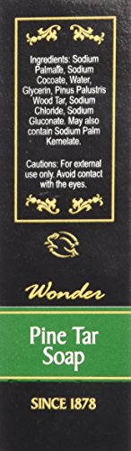 Grandpas Soap Pine Tar 4.25 oz (Pack of 4)