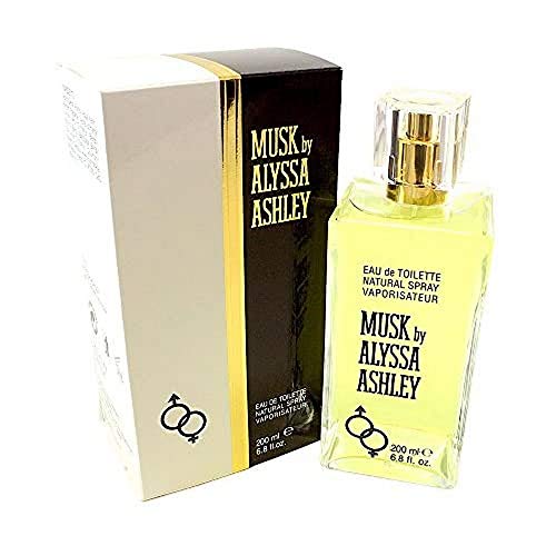 Alyssa Ashley Eau De Toilette Spray For Women, Musk, 6.8 Ounce