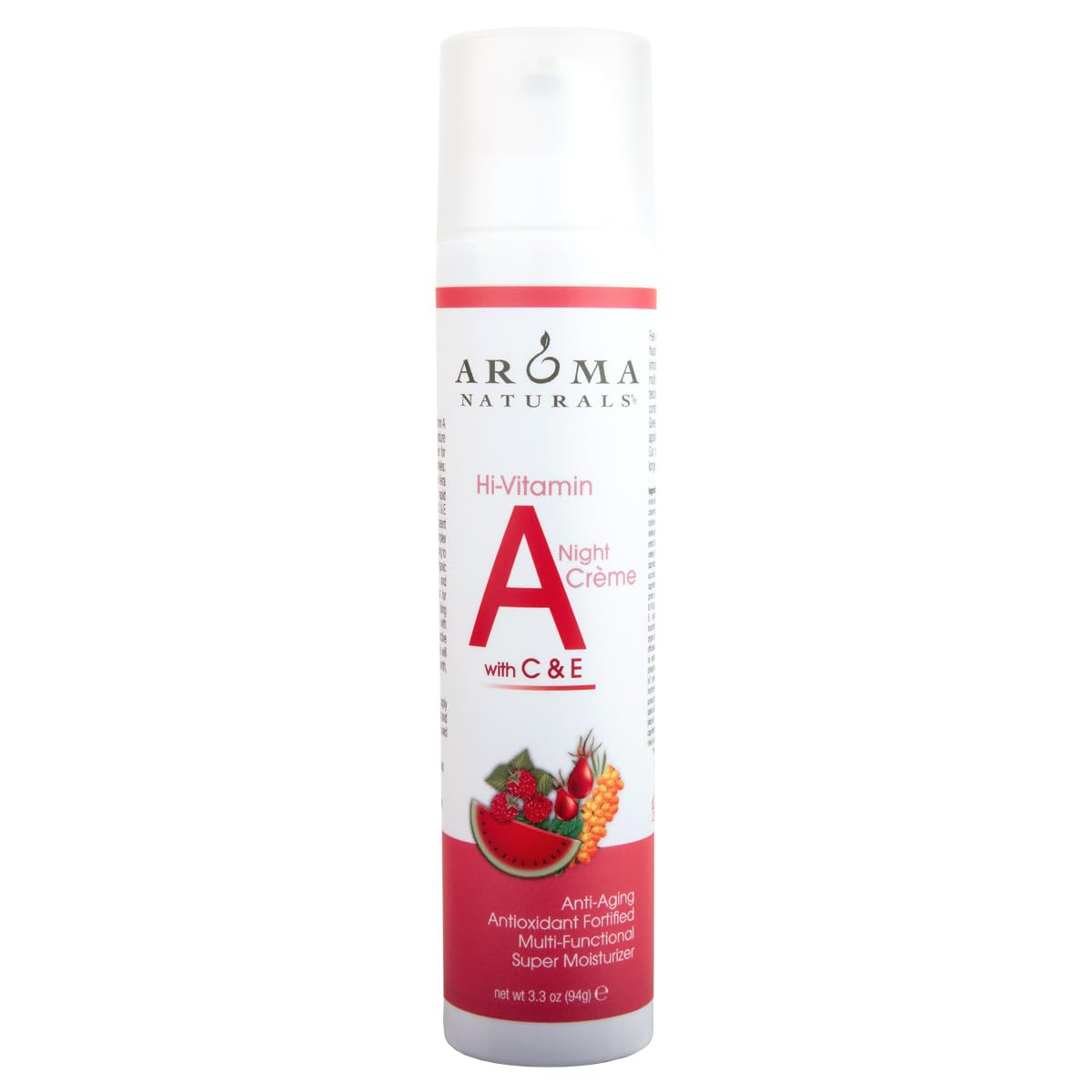 Aroma Naturals Vitamin A plus C and E Vitamin Cream, 3.3 Ounce