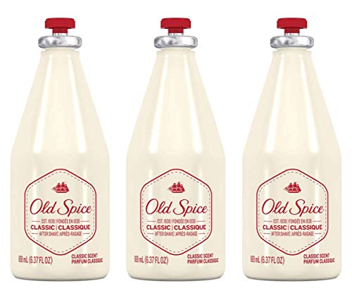 Old Spice Classic After Shave - 6.37 oz (Pack of 3) - Refreshing Formula, No Color, Model 164171_OLD