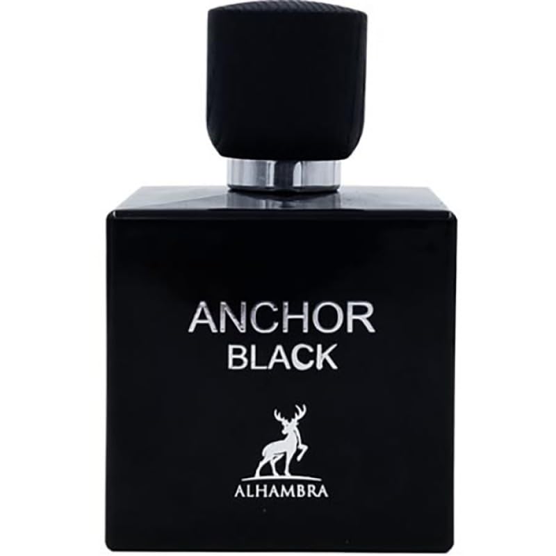 Maison Alhambra Anchor Black Eau de Parfum Spray for Men, 3.4 Ounce