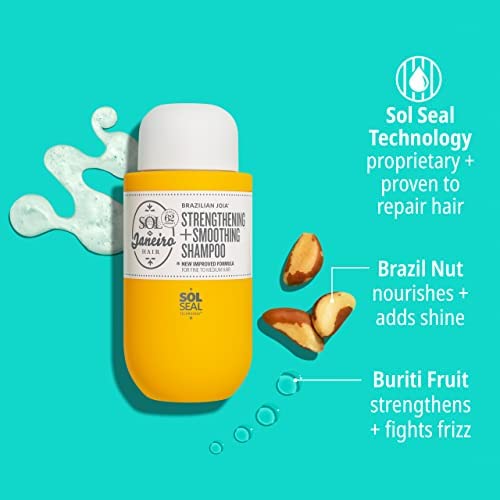 Sol De Janeiro Brazilian Joia Damage Repairing Shampoo 295Ml/10.0 Fl Oz.