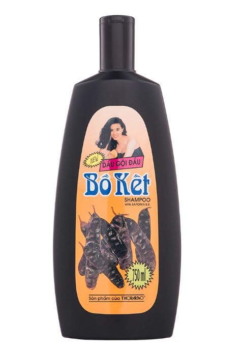 Thorakao Herbal Shampoo with Saponin 750 ML Helps Hair Smooth Dandruff Free