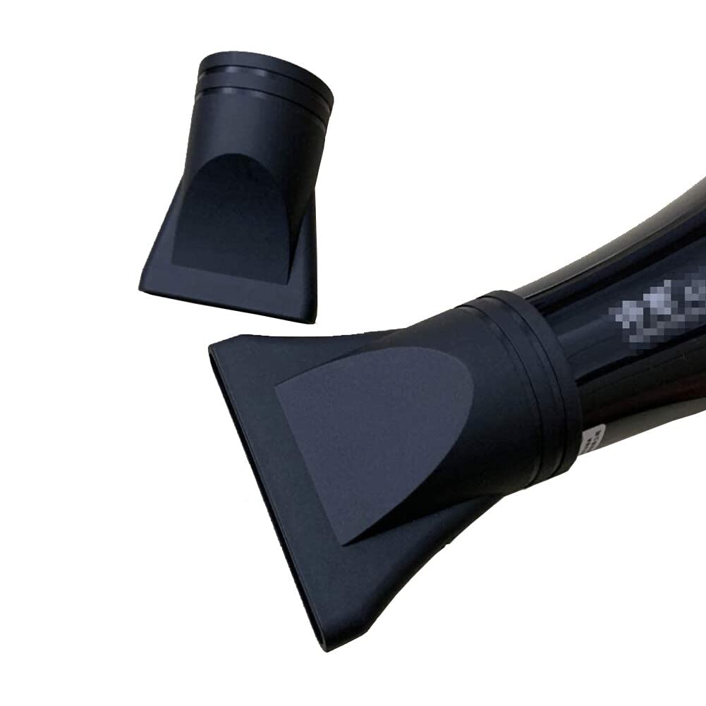 3Pcs Professional Plastic Hair Dryer Nozzle Diffuser Hair Dryer Nozzle Comb Attachment Concentrator Replacement Blow Flat Hairdr