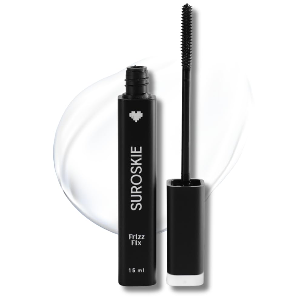 Suroskie Frizz Fix Hair Finishing Stick 15Ml | With Biotin, Almond & Jojoba Oil | Wax Stick Wand For Flyaways & Baby Hair | Non