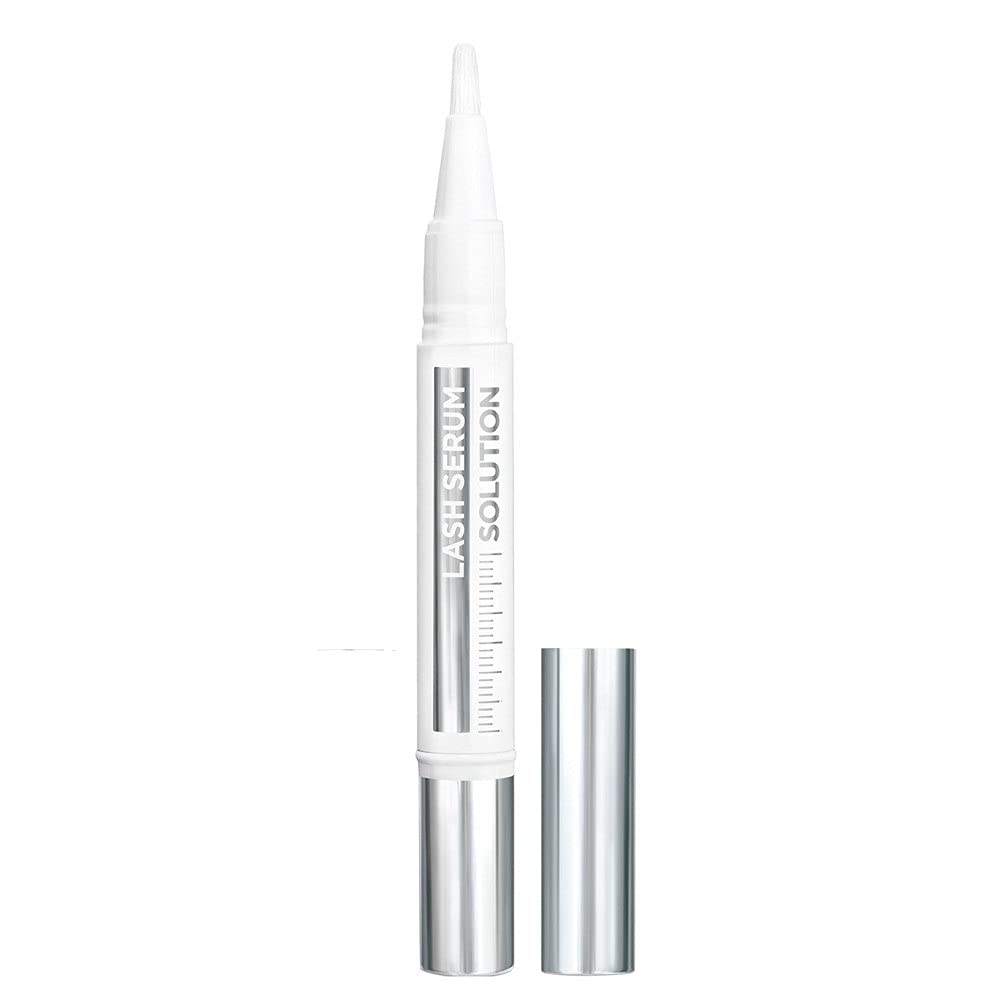 L'Oreal Paris Makeup Lash Serum Solution, Denser Thicker-Looking Lash Fringe in 4 Weeks, Formulated with Lash Caring Complex con