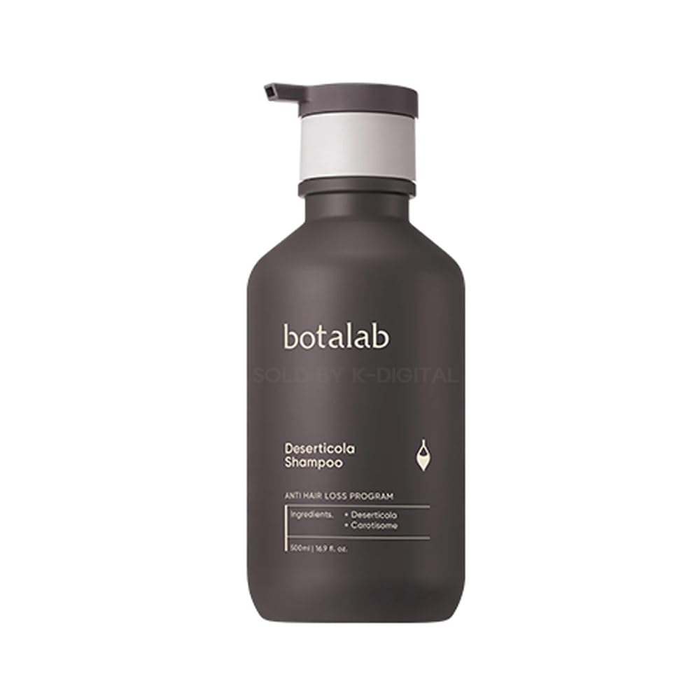 Ziostand Botalab Korean Beauty Deserticola Shampoo Scalp Deep Cleansing Balancing Nourishing 100% Vegan Formula And Fresh Citrus