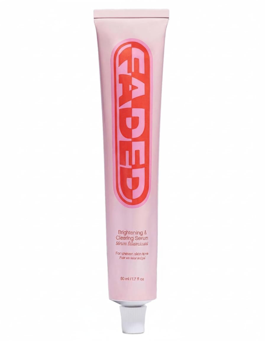 Faded Brightening And Clearing Serum | Reduces Discoloration PostBlemish Marks Scars Spots Contains Niacinamide DermatologistT