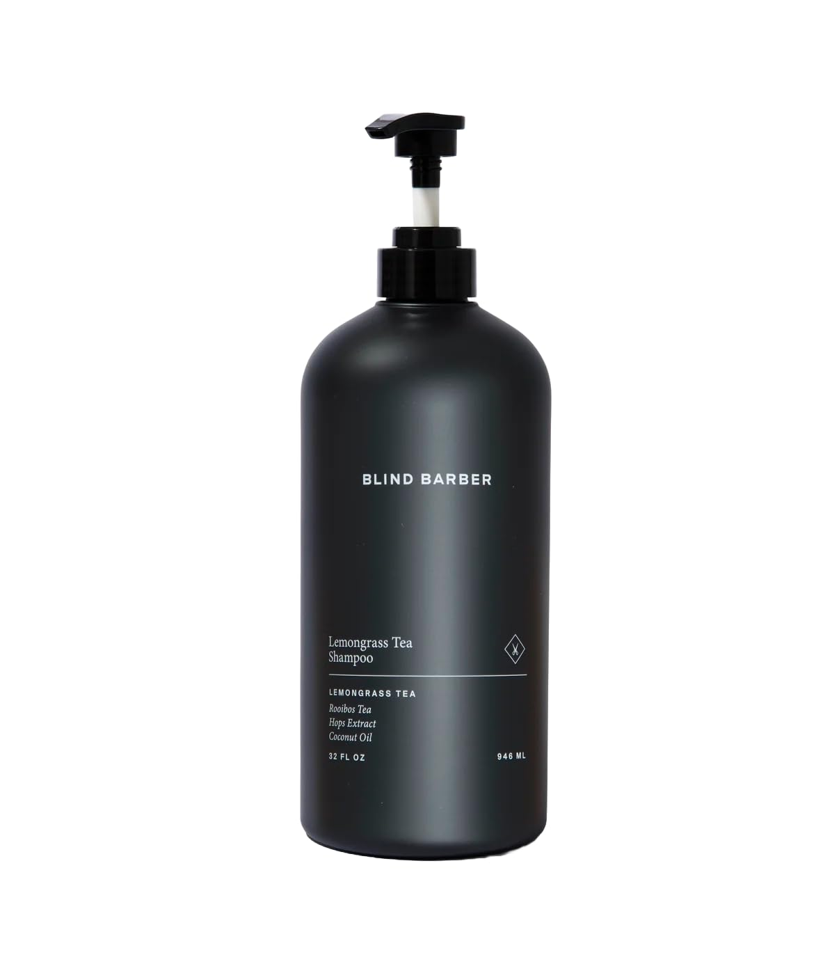 Blind Barber Lemongrass Tea Mens Shampoo - Natural Shampoo for Men with Minty, Refreshing Scent - Smoothing Formula Designed to