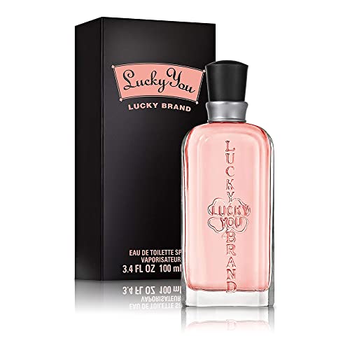 Lucky You Womens Perfume Fragrance, Eau De Toilette Spray, Day Or Night With Fresh Flower Citrus Scent, 34 Fl Oz
