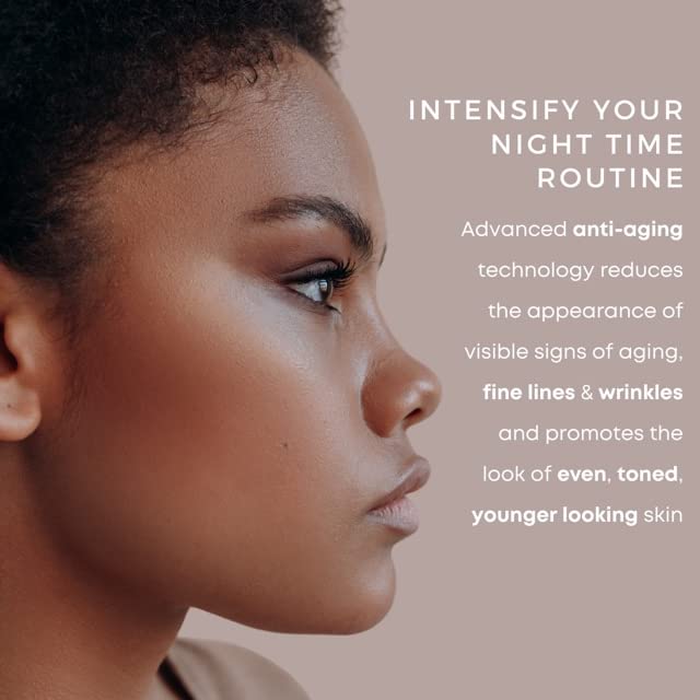 Georgette Klinger Stem Cell Night Cream - Overnight Face Cream Moisturizer for Anti-Aging, Fine Lines and Wrinkles - With Hydrat