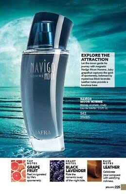 Jafra Navigo Homme Moon Eau De Toilette 3.4 Fl Oz