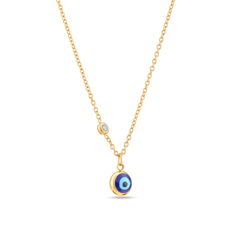 Palmonas Mystic Gaze Necklace For Women  18K Gold Plated Necklace, WomenS Jewellery | Gift For Girls & Women