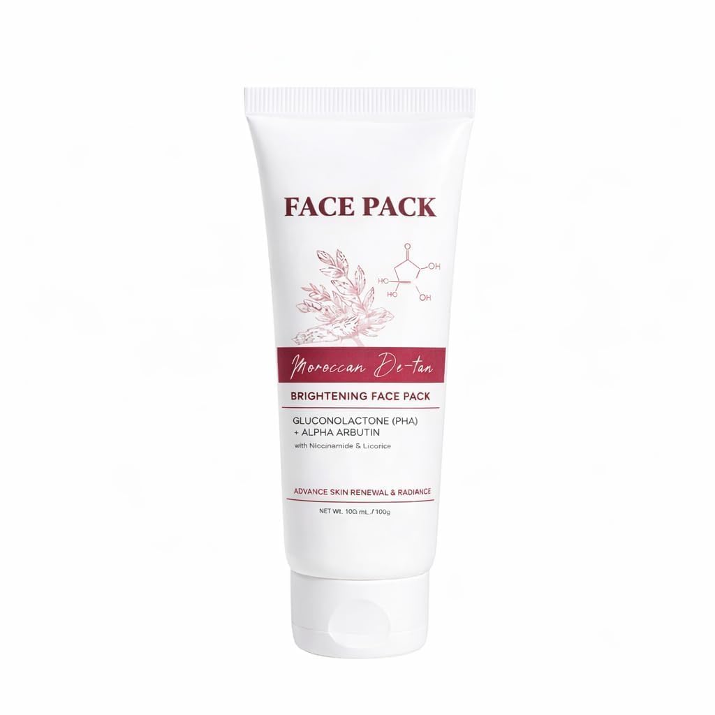 Yarosh Moroccan DeTan Brightening Face Pack With Pha 100Ml