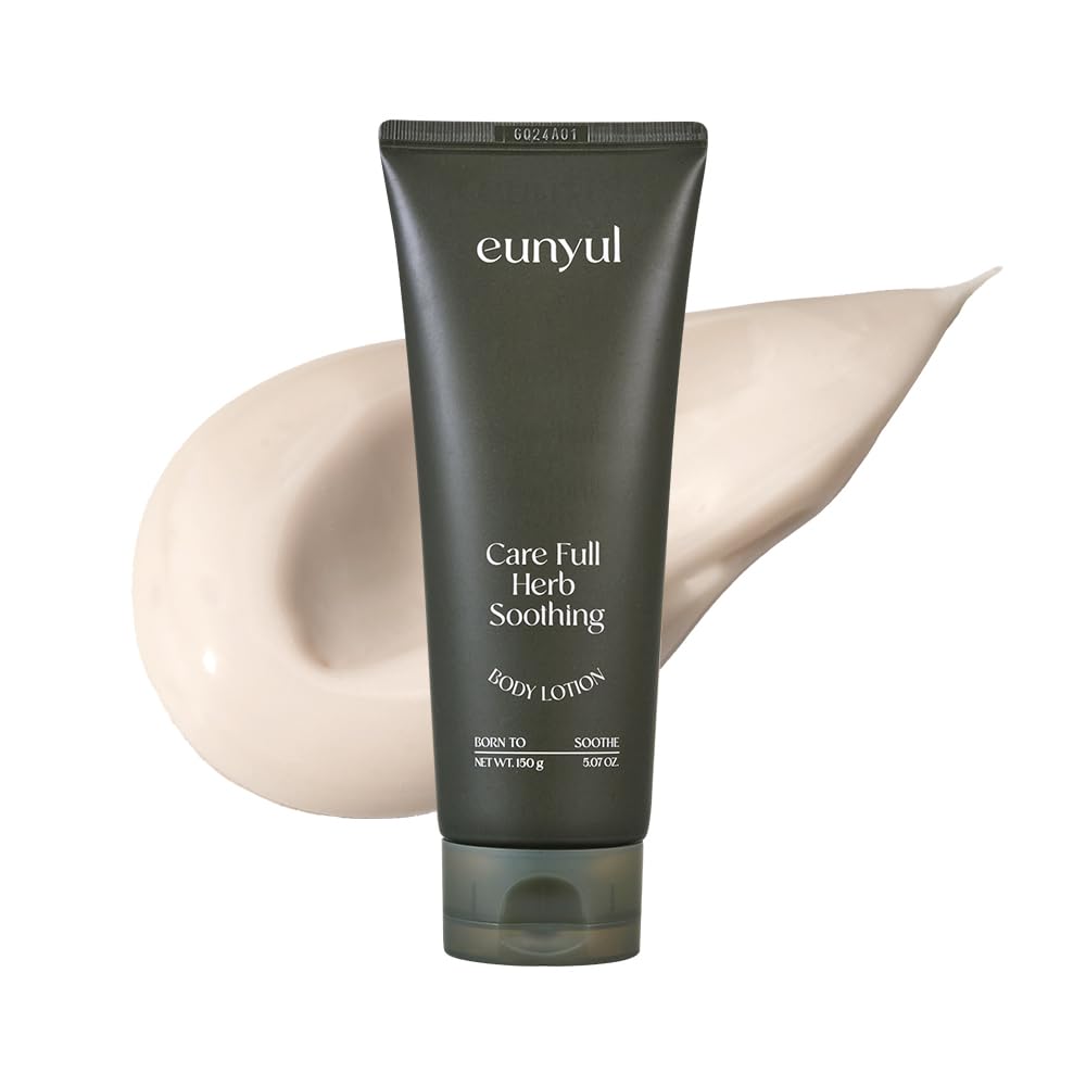 EUNYUL Carefull YACHO Herb Soothing Body Lotion 5.07 Oz. / 150g Vegan Certified body lotion, Dermatological Tested