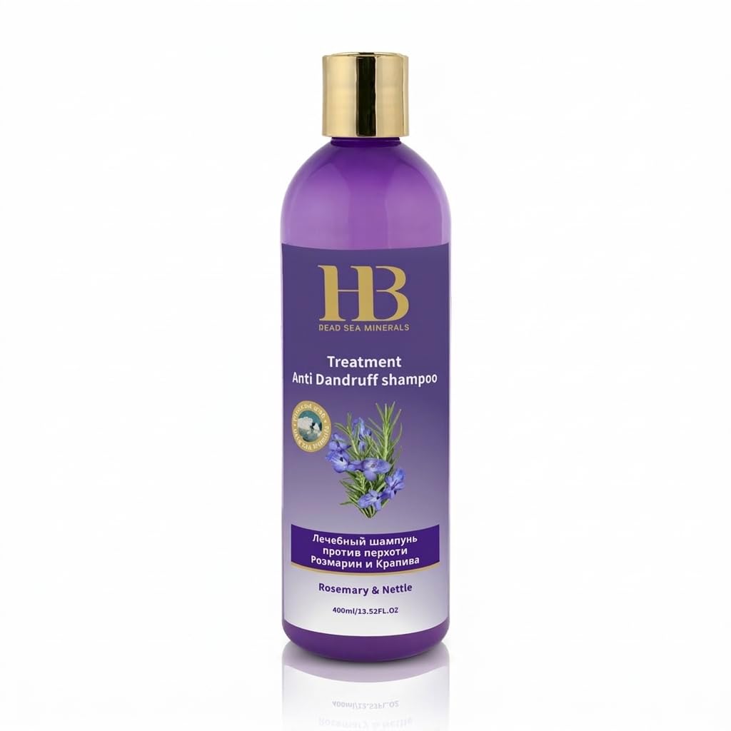 Health & Beauty Dead Sea Minerals AntiDandruff Treatment Shampoo 400ml  Gentle Scalp Care, Reduces Flakes, Soothes Itchy Scalp