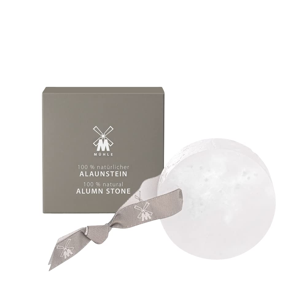 MHLE Alum Block - All Natural Aftershave, Antiseptic, Helps Heal Nicks, Cuts, and Razor Bumps