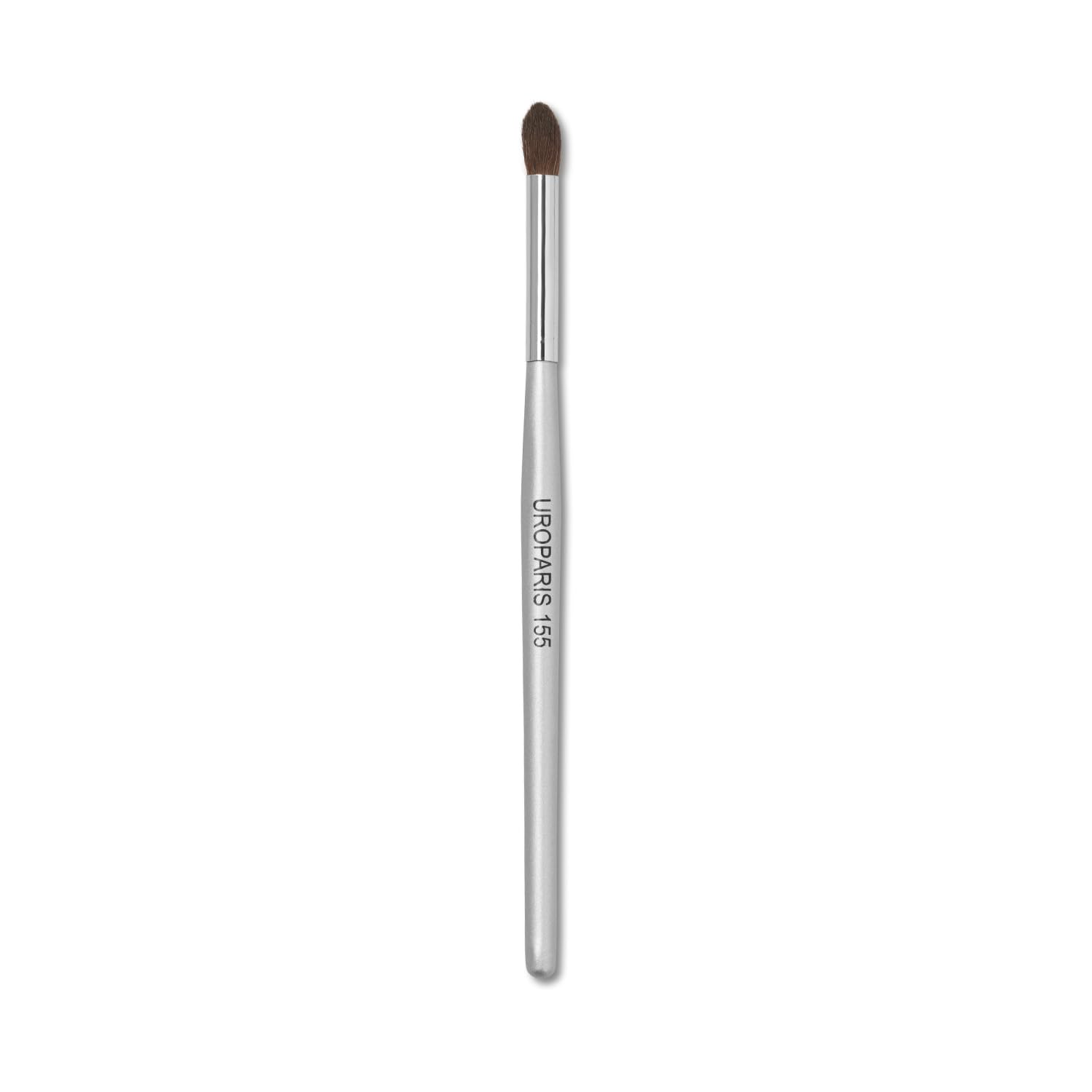 Uroparis 155 Eye Brush For Makeup | Blending Brush With Synthetic Hair | Ideal For Liquid And Cream Products | Wooden Handle, Br